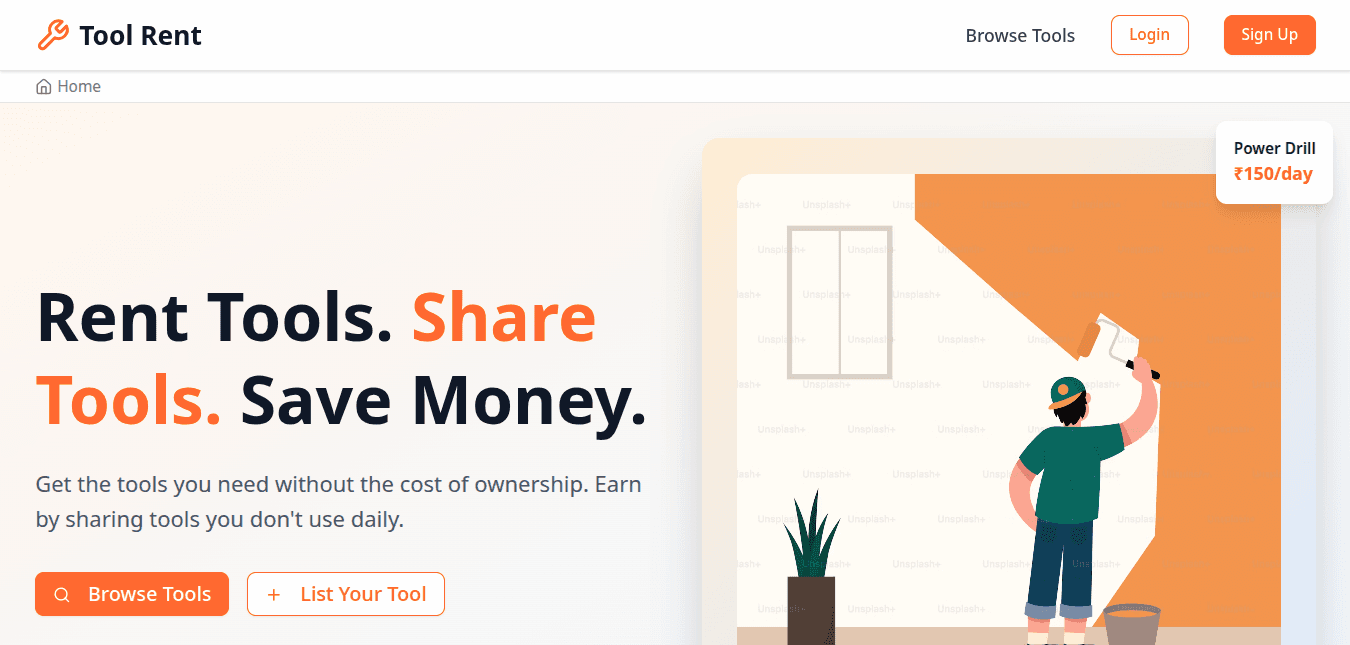 Tool Rent product preview